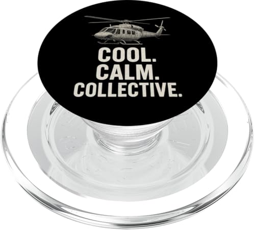 Cool Calm Collective PopSockets PopGrip für MagSafe Cool Calm Collective PopSockets PopGrip für MagSafe von Lustige Geschenke für Hubschrauberpiloten