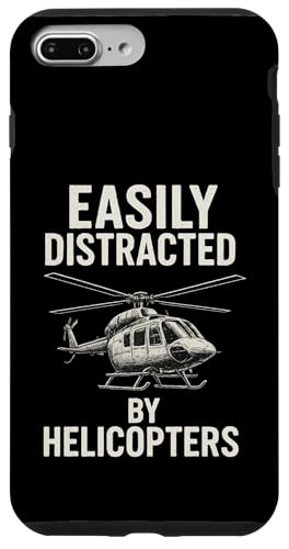 Easily Distracted By Helicopters Hülle für iPhone 7 Plus/8 Plus Easily Distracted By Helicopters Hülle für iPhone 7 Plus/8 Plus von Lustige Geschenke für Hubschrauberpiloten