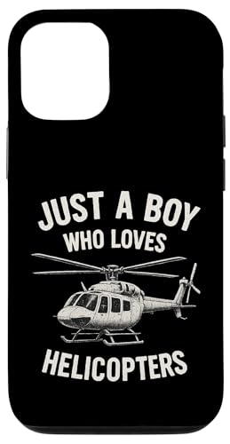 Just A Boy Who Loves Helicopters Hülle für iPhone 12/12 Pro Just A Boy Who Loves Helicopters Hülle für iPhone 12/12 Pro von Lustige Geschenke für Hubschrauberpiloten