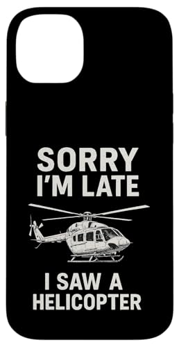 Sorry I'm Late I Saw A Helicopter Hülle für iPhone 14 Plus Sorry I'm Late I Saw A Helicopter Hülle für iPhone 14 Plus von Lustige Geschenke für Hubschrauberpiloten