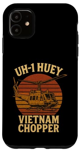 UH 1 Huey Vietnam Chopper Hülle für iPhone 11 von Lustige Geschenke für Hubschrauberpiloten