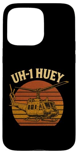 UH 1 Huey Vietnam Chopper Hülle für iPhone 15 Pro Max von Lustige Geschenke für Hubschrauberpiloten
