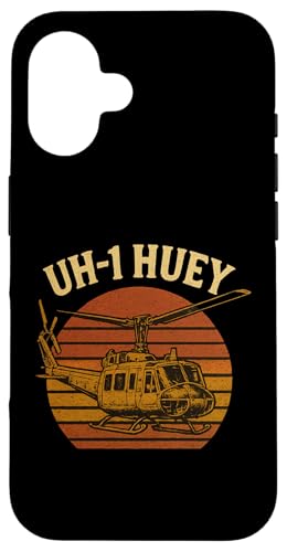 UH 1 Huey Vietnam Chopper Hülle für iPhone 16 von Lustige Geschenke für Hubschrauberpiloten