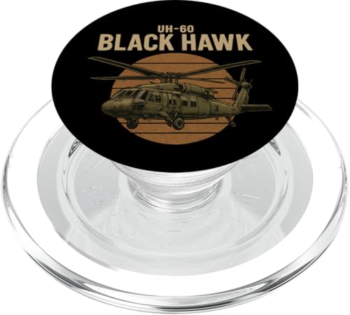 UH-60 Black Hawk PopSockets PopGrip für MagSafe UH-60 Black Hawk PopSockets PopGrip für MagSafe von Lustige Geschenke für Hubschrauberpiloten