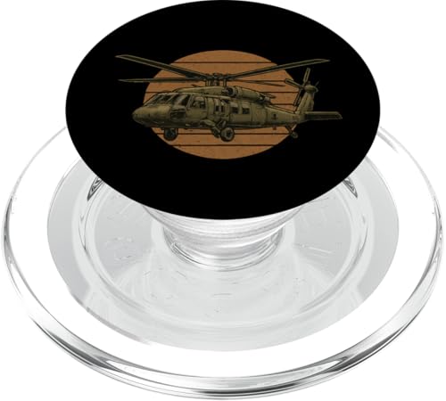 UH-60 Black Hawk PopSockets PopGrip für MagSafe UH-60 Black Hawk PopSockets PopGrip für MagSafe von Lustige Geschenke für Hubschrauberpiloten