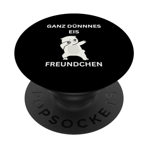 Ganz Dünnes Eis PopSockets mit austauschbarem PopGrip von Lustige Geschenke versaute Geschenke