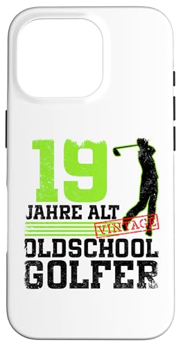 19. Geburtstag 19 Jahre Alt Golf Golfer Geburtstag Hülle für iPhone 16 Pro 19. Geburtstag 19 Jahre Alt Golf Golfer Geburtstag Hülle für iPhone 16 Pro von Lustige Golf Geburtstagsdesigns