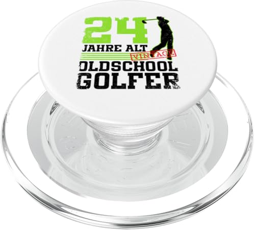 24. Geburtstag 24 Jahre Alt Golf Golfer Geburtstag PopSockets PopGrip für MagSafe 24. Geburtstag 24 Jahre Alt Golf Golfer Geburtstag PopSockets PopGrip für MagSafe von Lustige Golf Geburtstagsdesigns