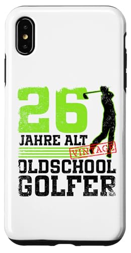 26. Geburtstag 26 Jahre Alt Golf Golfer Geburtstag Hülle für iPhone XS Max 26. Geburtstag 26 Jahre Alt Golf Golfer Geburtstag Hülle für iPhone XS Max von Lustige Golf Geburtstagsdesigns
