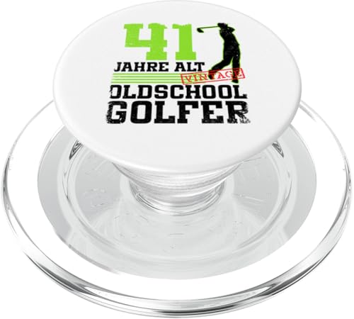 41. Geburtstag 41 Jahre Alt Golf Golfer Geburtstag PopSockets PopGrip für MagSafe 41. Geburtstag 41 Jahre Alt Golf Golfer Geburtstag PopSockets PopGrip für MagSafe von Lustige Golf Geburtstagsdesigns