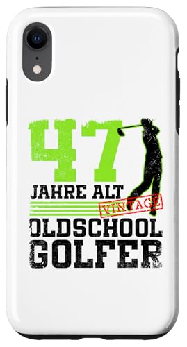 47. Geburtstag 47 Jahre Alt Golf Golfer Geburtstag Hülle für iPhone XR 47. Geburtstag 47 Jahre Alt Golf Golfer Geburtstag Hülle für iPhone XR von Lustige Golf Geburtstagsdesigns