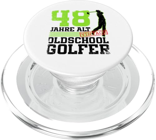 48. Geburtstag 48 Jahre Alt Golf Golfer Geburtstag PopSockets PopGrip für MagSafe 48. Geburtstag 48 Jahre Alt Golf Golfer Geburtstag PopSockets PopGrip für MagSafe von Lustige Golf Geburtstagsdesigns