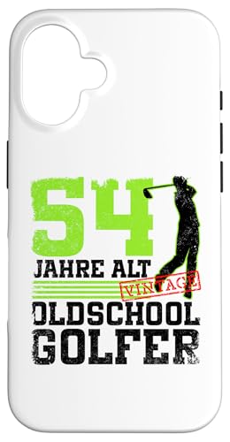 54. Geburtstag 54 Jahre Alt Golf Golfer Geburtstag Hülle für iPhone 16 54. Geburtstag 54 Jahre Alt Golf Golfer Geburtstag Hülle für iPhone 16 von Lustige Golf Geburtstagsdesigns