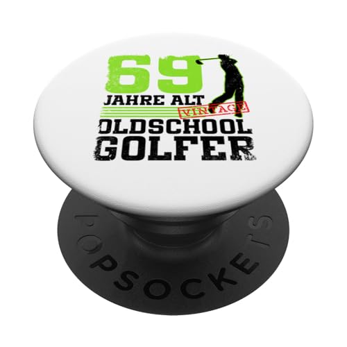 69. Geburtstag 69 Jahre Alt Golf Golfer Geburtstag PopSockets Klebender PopGrip 69. Geburtstag 69 Jahre Alt Golf Golfer Geburtstag PopSockets Klebender PopGrip von Lustige Golf Geburtstagsdesigns