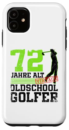 72. Geburtstag 72 Jahre Alt Golf Golfer Geburtstag Hülle für iPhone 11 72. Geburtstag 72 Jahre Alt Golf Golfer Geburtstag Hülle für iPhone 11 von Lustige Golf Geburtstagsdesigns
