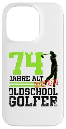 74. Geburtstag 74 Jahre Alt Golf Golfer Geburtstag Hülle für iPhone 14 Pro 74. Geburtstag 74 Jahre Alt Golf Golfer Geburtstag Hülle für iPhone 14 Pro von Lustige Golf Geburtstagsdesigns