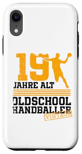 19. Geburtstag 19 Jahre Alt Handball Spieler Geburtstag Hülle für iPhone XR von Lustige Handball Spieler Geburtstagsdesigns