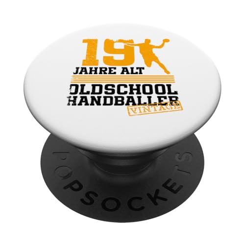 19. Geburtstag 19 Jahre Alt Handball Spieler Geburtstag PopSockets Klebender PopGrip 19. Geburtstag 19 Jahre Alt Handball Spieler Geburtstag PopSockets Klebender PopGrip von Lustige Handball Spieler Geburtstagsdesigns