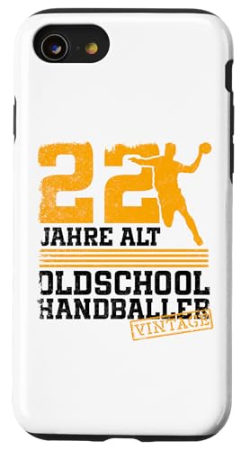 22. Geburtstag 22 Jahre Alt Handball Spieler Geburtstag Hülle für iPhone SE (2020) / 7 / 8 von Lustige Handball Spieler Geburtstagsdesigns