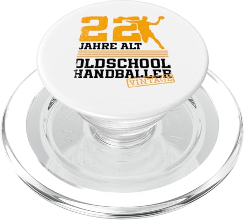 22. Geburtstag 22 Jahre Alt Handball Spieler Geburtstag PopSockets PopGrip für MagSafe 22. Geburtstag 22 Jahre Alt Handball Spieler Geburtstag PopSockets PopGrip für MagSafe von Lustige Handball Spieler Geburtstagsdesigns