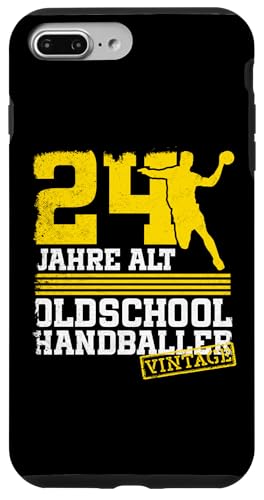 24. Geburtstag 24 Jahre Alt Handball Spieler Geburtstag Hülle für iPhone 7 Plus/8 Plus von Lustige Handball Spieler Geburtstagsdesigns