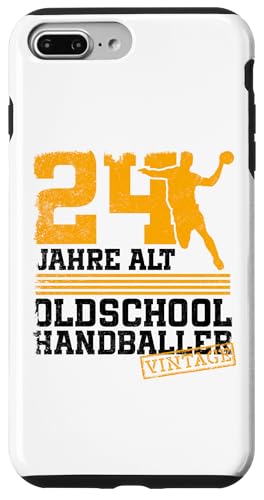 24. Geburtstag 24 Jahre Alt Handball Spieler Geburtstag Hülle für iPhone 7 Plus/8 Plus von Lustige Handball Spieler Geburtstagsdesigns