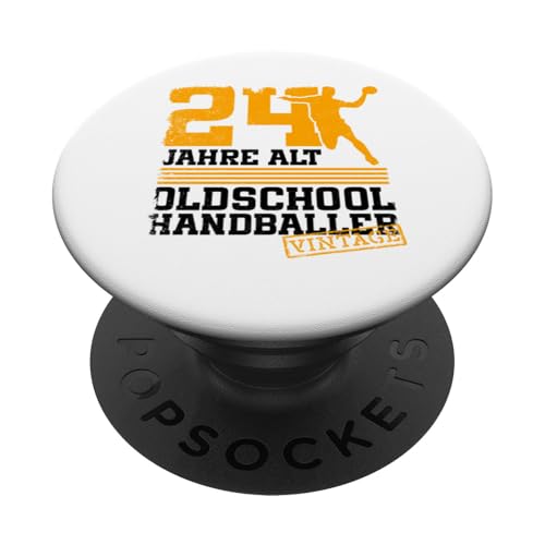 24. Geburtstag 24 Jahre Alt Handball Spieler Geburtstag PopSockets Klebender PopGrip 24. Geburtstag 24 Jahre Alt Handball Spieler Geburtstag PopSockets Klebender PopGrip von Lustige Handball Spieler Geburtstagsdesigns