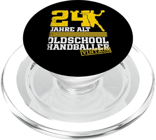 24. Geburtstag 24 Jahre Alt Handball Spieler Geburtstag PopSockets PopGrip für MagSafe 24. Geburtstag 24 Jahre Alt Handball Spieler Geburtstag PopSockets PopGrip für MagSafe von Lustige Handball Spieler Geburtstagsdesigns