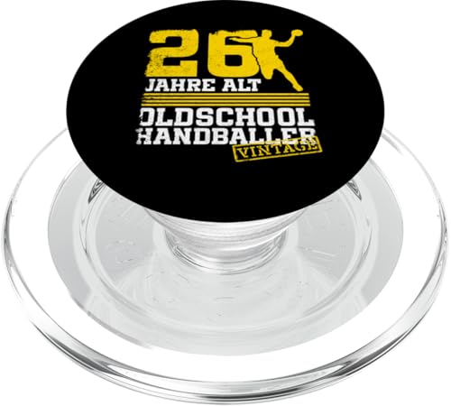26. Geburtstag 26 Jahre Alt Handball Spieler Geburtstag PopSockets PopGrip für MagSafe 26. Geburtstag 26 Jahre Alt Handball Spieler Geburtstag PopSockets PopGrip für MagSafe von Lustige Handball Spieler Geburtstagsdesigns