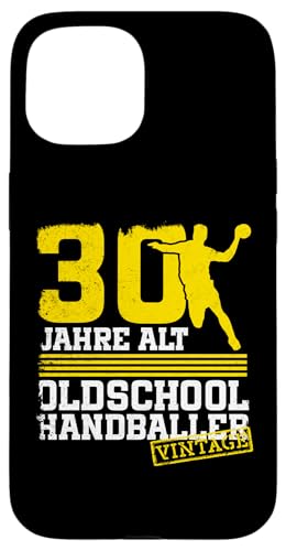 30. Geburtstag 30 Jahre Alt Handball Spieler Geburtstag Hülle für iPhone 15 30. Geburtstag 30 Jahre Alt Handball Spieler Geburtstag Hülle für iPhone 15 von Lustige Handball Spieler Geburtstagsdesigns