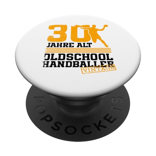 30. Geburtstag 30 Jahre Alt Handball Spieler Geburtstag PopSockets Klebender PopGrip 30. Geburtstag 30 Jahre Alt Handball Spieler Geburtstag PopSockets Klebender PopGrip von Lustige Handball Spieler Geburtstagsdesigns