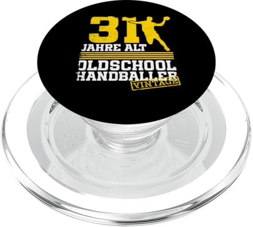 31. Geburtstag 31 Jahre Alt Handball Spieler Geburtstag PopSockets PopGrip für MagSafe 31. Geburtstag 31 Jahre Alt Handball Spieler Geburtstag PopSockets PopGrip für MagSafe von Lustige Handball Spieler Geburtstagsdesigns