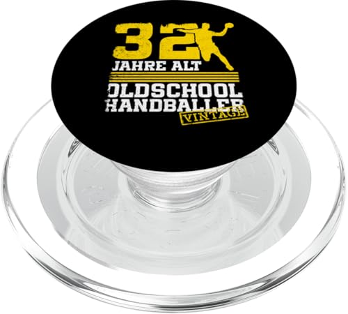 32. Geburtstag 32 Jahre Alt Handball Spieler Geburtstag PopSockets PopGrip für MagSafe 32. Geburtstag 32 Jahre Alt Handball Spieler Geburtstag PopSockets PopGrip für MagSafe von Lustige Handball Spieler Geburtstagsdesigns