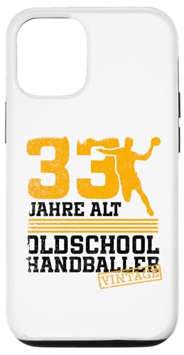 33. Geburtstag 33 Jahre Alt Handball Spieler Geburtstag Hülle für iPhone 12/12 Pro von Lustige Handball Spieler Geburtstagsdesigns