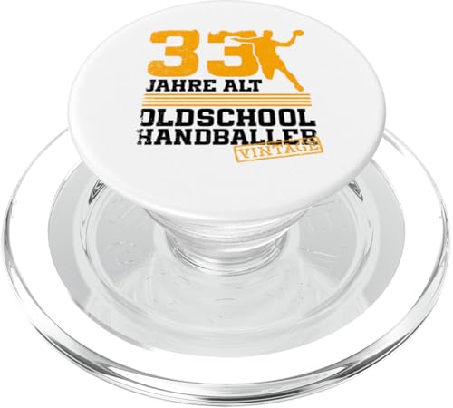 33. Geburtstag 33 Jahre Alt Handball Spieler Geburtstag PopSockets PopGrip für MagSafe 33. Geburtstag 33 Jahre Alt Handball Spieler Geburtstag PopSockets PopGrip für MagSafe von Lustige Handball Spieler Geburtstagsdesigns