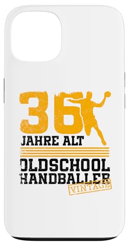 36. Geburtstag 36 Jahre Alt Handball Spieler Geburtstag Hülle für iPhone 13 von Lustige Handball Spieler Geburtstagsdesigns