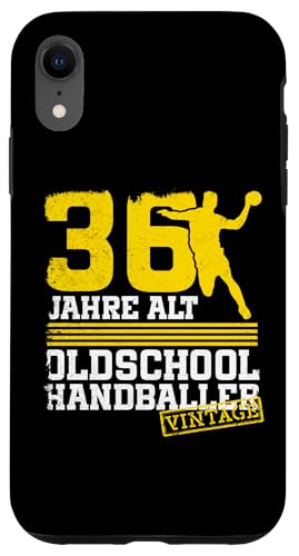 36. Geburtstag 36 Jahre Alt Handball Spieler Geburtstag Hülle für iPhone XR 36. Geburtstag 36 Jahre Alt Handball Spieler Geburtstag Hülle für iPhone XR von Lustige Handball Spieler Geburtstagsdesigns