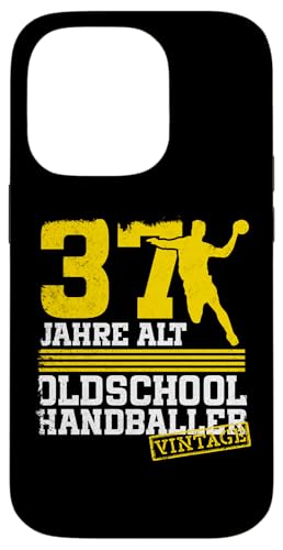 37. Geburtstag 37 Jahre Alt Handball Spieler Geburtstag Hülle für iPhone 14 Pro 37. Geburtstag 37 Jahre Alt Handball Spieler Geburtstag Hülle für iPhone 14 Pro von Lustige Handball Spieler Geburtstagsdesigns