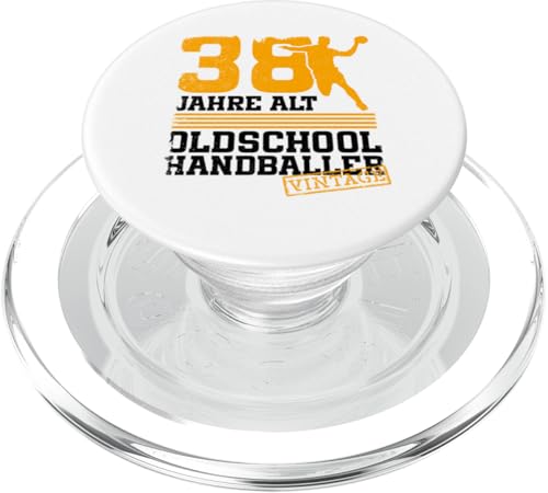 38. Geburtstag 38 Jahre Alt Handball Spieler Geburtstag PopSockets PopGrip für MagSafe 38. Geburtstag 38 Jahre Alt Handball Spieler Geburtstag PopSockets PopGrip für MagSafe von Lustige Handball Spieler Geburtstagsdesigns