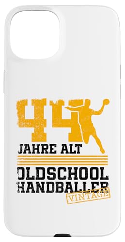 44. Geburtstag 44 Jahre Alt Handball Spieler Geburtstag Hülle für iPhone 15 Plus von Lustige Handball Spieler Geburtstagsdesigns