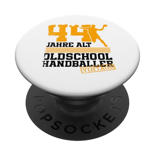 44. Geburtstag 44 Jahre Alt Handball Spieler Geburtstag PopSockets Klebender PopGrip 44. Geburtstag 44 Jahre Alt Handball Spieler Geburtstag PopSockets Klebender PopGrip von Lustige Handball Spieler Geburtstagsdesigns