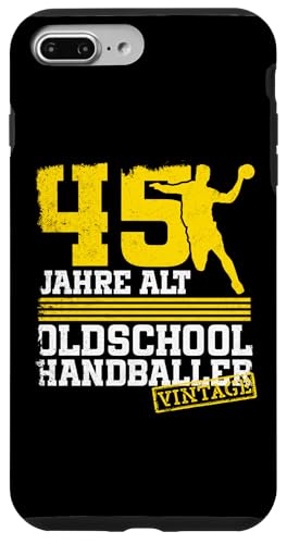 45. Geburtstag 45 Jahre Alt Handball Spieler Geburtstag Hülle für iPhone 7 Plus/8 Plus von Lustige Handball Spieler Geburtstagsdesigns