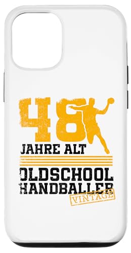 48. Geburtstag 48 Jahre Alt Handball Spieler Geburtstag Hülle für iPhone 12/12 Pro von Lustige Handball Spieler Geburtstagsdesigns