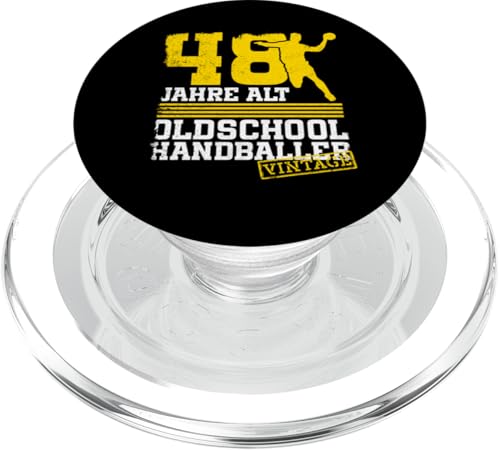 48. Geburtstag 48 Jahre Alt Handball Spieler Geburtstag PopSockets PopGrip für MagSafe 48. Geburtstag 48 Jahre Alt Handball Spieler Geburtstag PopSockets PopGrip für MagSafe von Lustige Handball Spieler Geburtstagsdesigns
