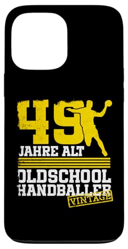 49. Geburtstag 49 Jahre Alt Handball Spieler Geburtstag Hülle für iPhone 13 Pro Max 49. Geburtstag 49 Jahre Alt Handball Spieler Geburtstag Hülle für iPhone 13 Pro Max von Lustige Handball Spieler Geburtstagsdesigns
