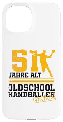 51. Geburtstag 51 Jahre Alt Handball Spieler Geburtstag Hülle für iPhone 15 51. Geburtstag 51 Jahre Alt Handball Spieler Geburtstag Hülle für iPhone 15 von Lustige Handball Spieler Geburtstagsdesigns