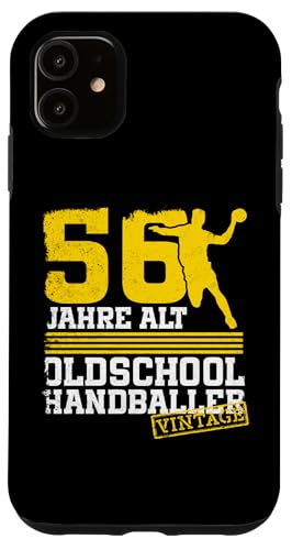 56. Geburtstag 56 Jahre Alt Handball Spieler Geburtstag Hülle für iPhone 11 56. Geburtstag 56 Jahre Alt Handball Spieler Geburtstag Hülle für iPhone 11 von Lustige Handball Spieler Geburtstagsdesigns
