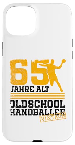 65. Geburtstag 65 Jahre Alt Handball Spieler Geburtstag Hülle für iPhone 15 Plus 65. Geburtstag 65 Jahre Alt Handball Spieler Geburtstag Hülle für iPhone 15 Plus von Lustige Handball Spieler Geburtstagsdesigns