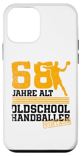 68. Geburtstag 68 Jahre Alt Handball Spieler Geburtstag Hülle für iPhone 12 mini von Lustige Handball Spieler Geburtstagsdesigns