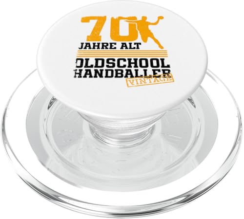 70. Geburtstag 70 Jahre Alt Handball Spieler Geburtstag PopSockets PopGrip für MagSafe 70. Geburtstag 70 Jahre Alt Handball Spieler Geburtstag PopSockets PopGrip für MagSafe von Lustige Handball Spieler Geburtstagsdesigns